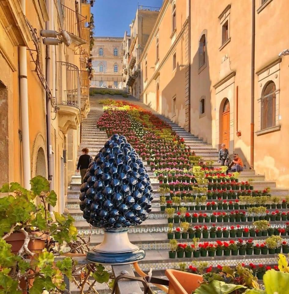 B&B con cucina La Ninfea Caltagirone Esterno foto